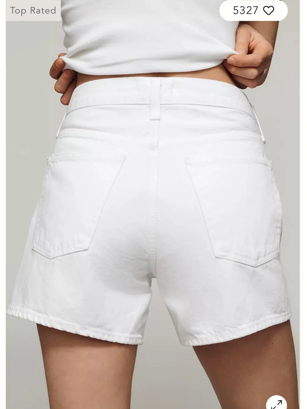 NWT🌷Agolde Parker Denim Long Shorts